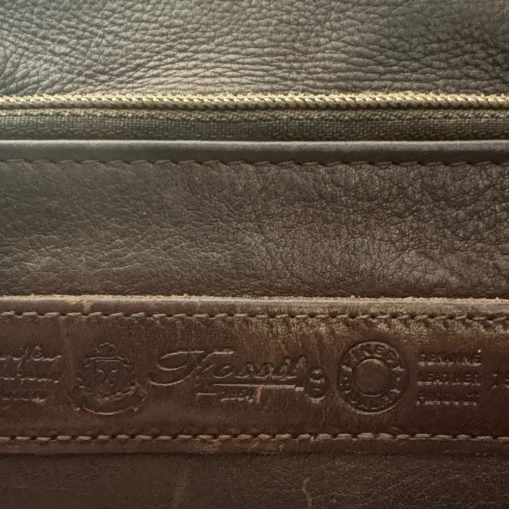 Fossil Vintage 75082 Dark Brown Soft Leather Crossbody Bag - Picture 2 of 15